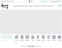 Tablet Screenshot of herzogjewelers.com